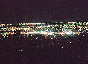アデレードの夜景